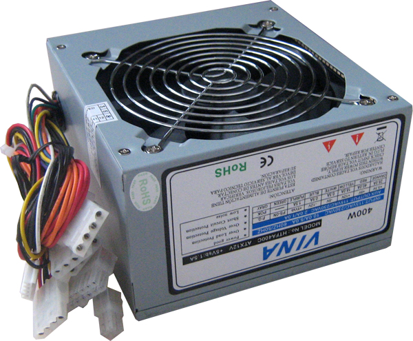 SIN MARCA FUENTE ALIMENTACION ATX 400W SILENCIOSA