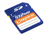 KINGSTON MEMORIA SD 512MB KINGSTON