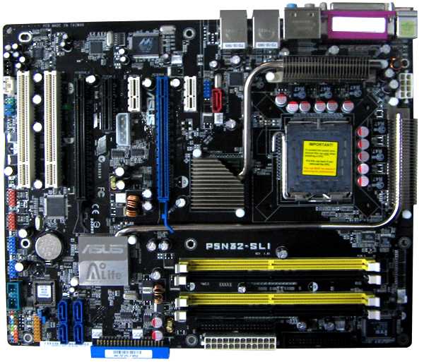 PLACA BASE 775 ASUS P5N32-SLI DELUXE ATX(Socket 775)