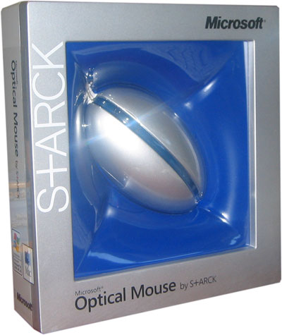 RATON OPTICO MICROSOFT S+ARCK AZUL