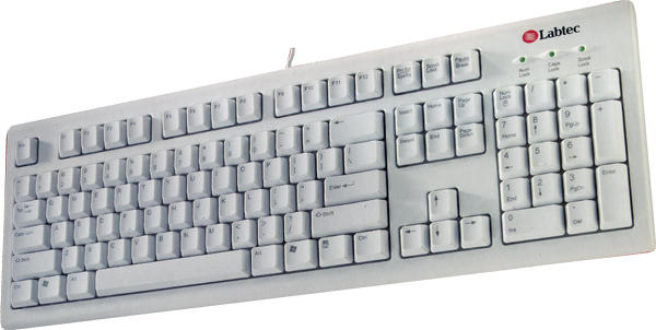 LABTEC TECLADO PS2 LABTEC BLANCO PLUS