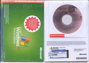 MICROSOFT WINDOWS XP HOME SP2 OEM