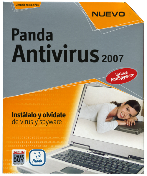PANDA ANTIVIRUS 2007 2PCs
