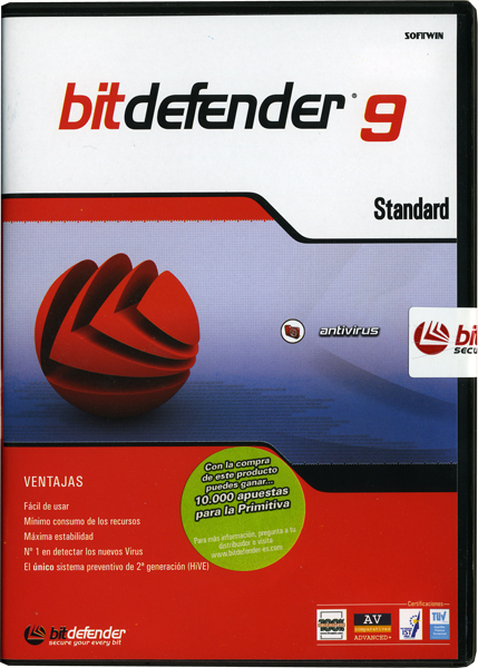 ANTIVIRUS BITDEFENDER9 STANDAR