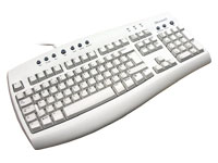 TECLADO PS2 LOGITECH VALUE BLANCO OEM