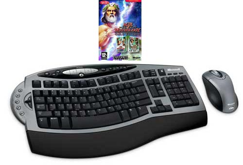 TECLADO DESKT. WIR. MICROSOFT 3.0 +JUEGO