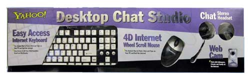 TECLADO DESKTOP YAHOO CHAT FOUR 33378*